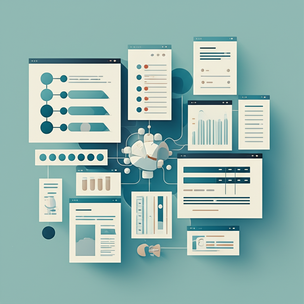 A unified dashboard showing multiple startup tools built on a single platform